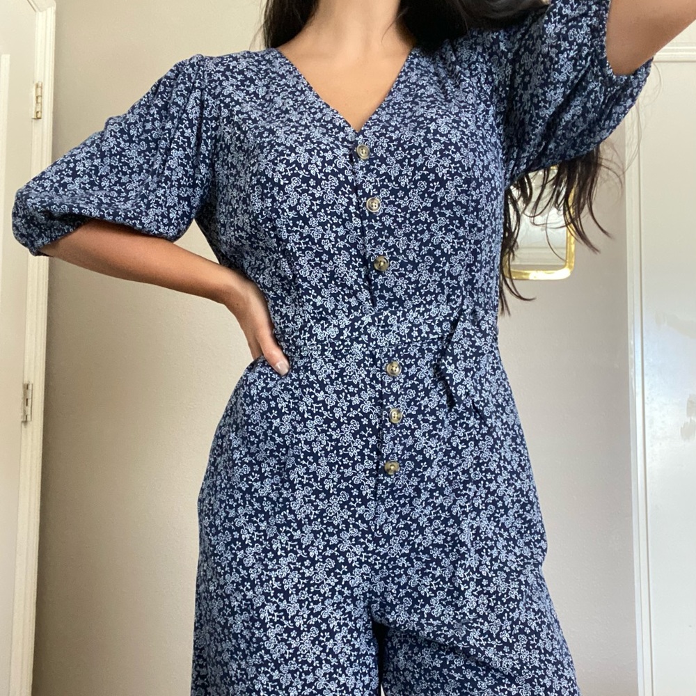 Universal Threads Navy Jumpsuit